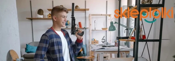 PISTOLET NA KULKI BERETTA REPLIKA METAL ASG TŁUMIK