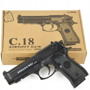 Pistolet na kulki C18 - Replika ASG Beretta 82