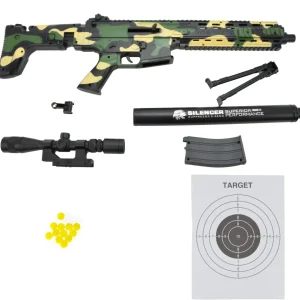 Pistolet na kulki Karabin Snajperka MORO z laserem
