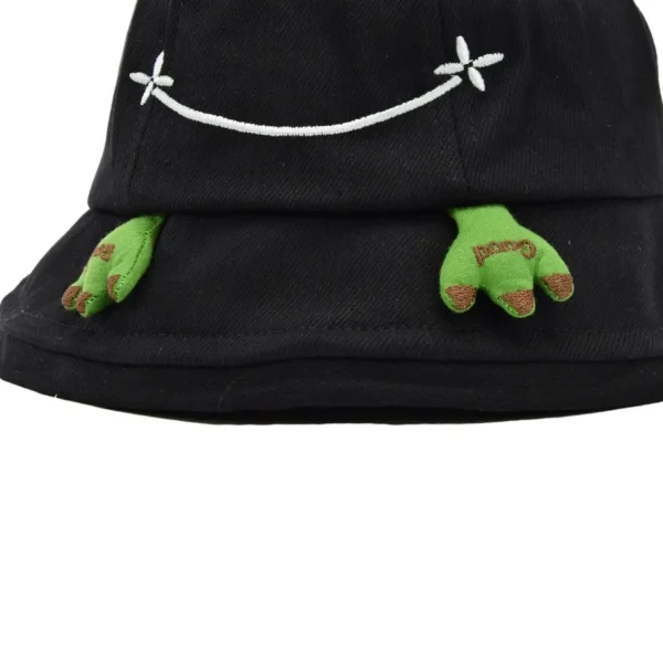 Rybacki Bucket Hat - Żaba Dziecięca Czapka Kapelusz