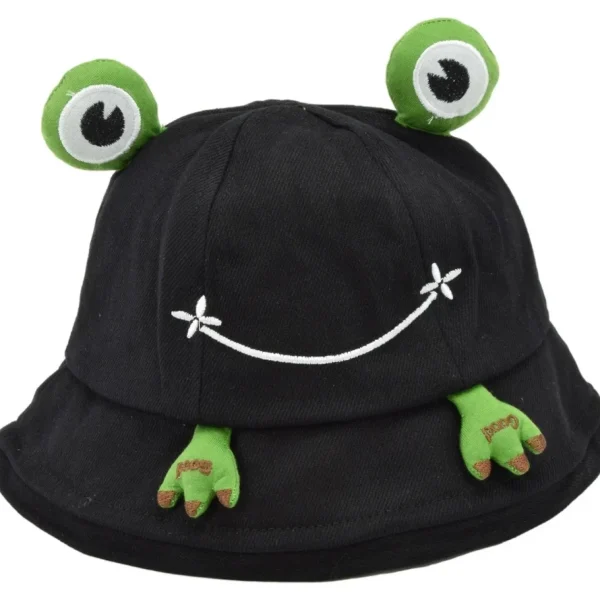 Rybacki Bucket Hat - Żaba Dziecięca Czapka Kapelusz