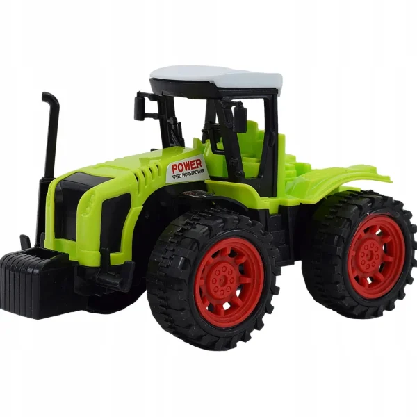 TRAKTOR CIĄGNIK NAPĘD PŁUG ZESTAW FARMER MASZYNA