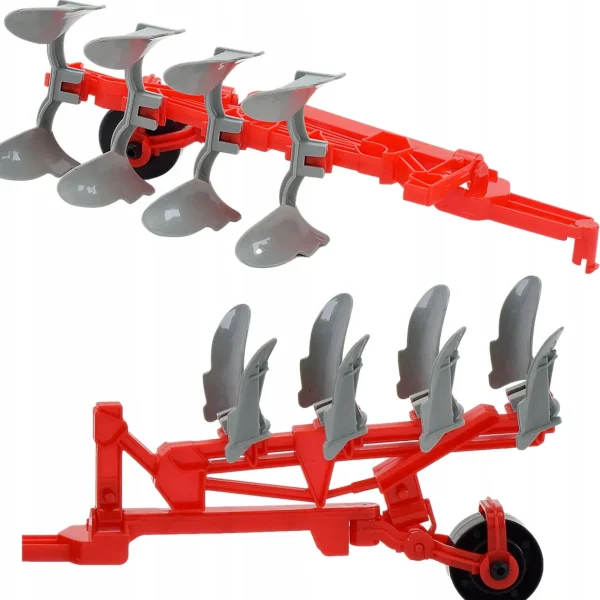 TRAKTOR CIĄGNIK NAPĘD PŁUG ZESTAW FARMER MASZYNA