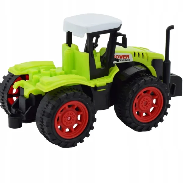 TRAKTOR CIĄGNIK PRZYCZEPY ZABAWKA ZESTAW FARMER