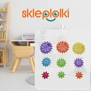 UKŁADANKA GUZIKOWA EDUKACYJNE PLANSZE TABLICE DLA DZIECI KREATYWNA MOZAIKA