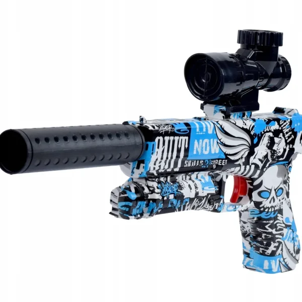 Wyrzutnia pistolet automat kulki żelowe karabin glock desert