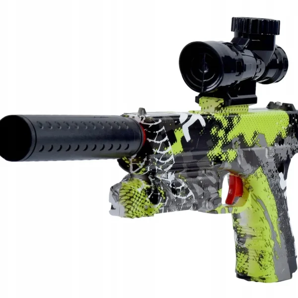 Wyrzutnia pistolet automat kulki żelowe karabin glock desert
