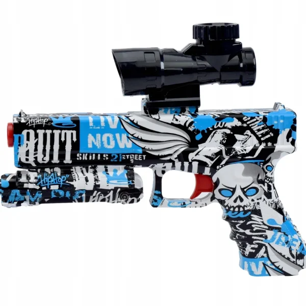 Wyrzutnia pistolet automat kulki żelowe karabin glock desert