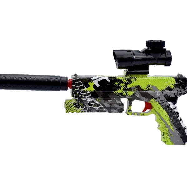 Wyrzutnia pistolet automat kulki żelowe karabin glock desert