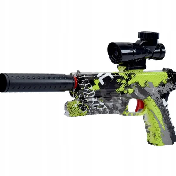 Wyrzutnia pistolet automat kulki żelowe karabin glock desert