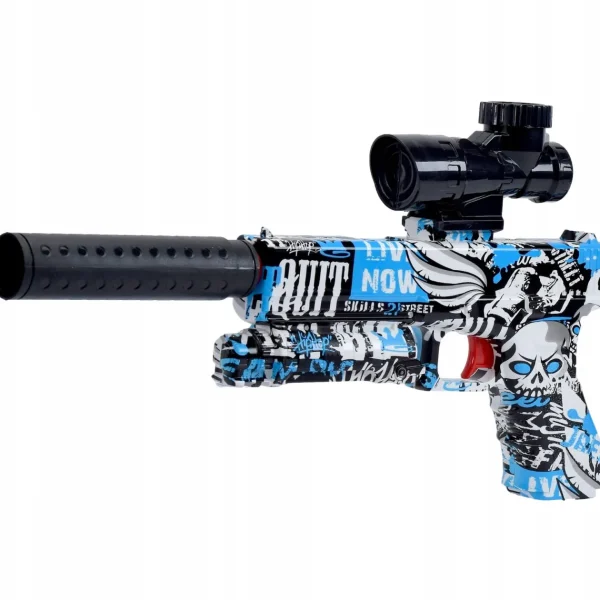 Wyrzutnia pistolet automat kulki żelowe karabin glock desert
