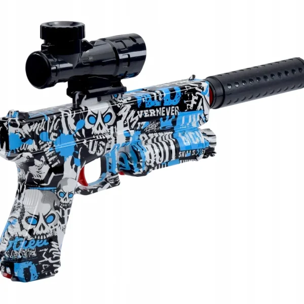 Wyrzutnia pistolet automat kulki żelowe karabin glock desert