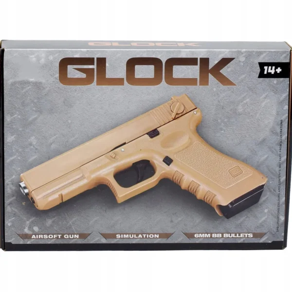 ZABAWKOWY PISTOLET NA KULKI BB AIRSOFT 17 REPLIKA KARABIN METAL